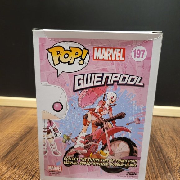 Marvel Gwenpool (Pink) Funko Pop - Picture 3 of 11